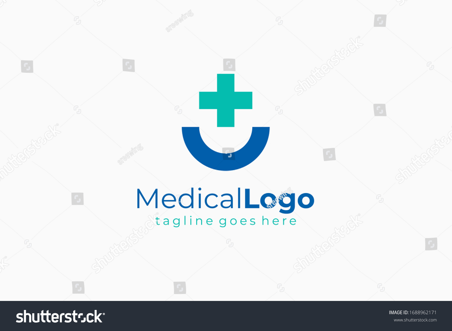 stock-vector-blue-cross-sign-with-half-circle-line-medical-logo-health-icon-isolated-on-white-background-flat-1688962171